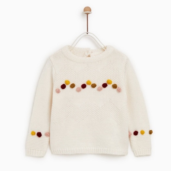 Zara Other - 🛑SOLD🛑 HTF Zara Babygirl knit wear fall sweater